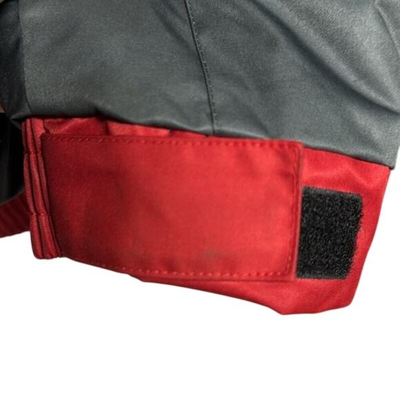 Men's Snap-On Tools Red Black Gray Puffer Winter Jacket Coat Size Large XL - Picture 9 of 13